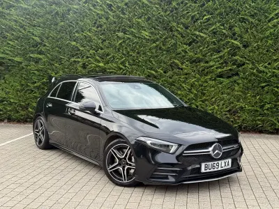 Used Mercedes A35 AMG Premium Plus 2019 Black Hatchback