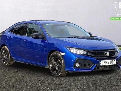 Used Honda Civic Dynamic 126 HP (92 kW) 2019 Blue Hatchback