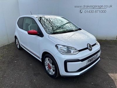 Used VW up! Beats 90 HP (66 kW) 2018 White Hatchback