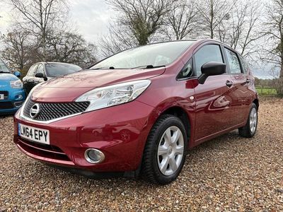 Red Used 2014 Nissan Note Visia MPV | £5,395 (Fair price)