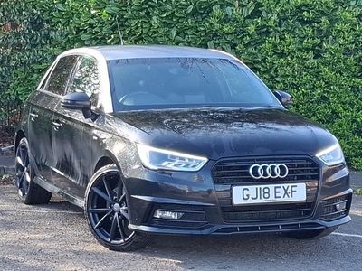 Usado Audi A1 Black Edition 125 HP (91 kW) 2018 Preto Citadino