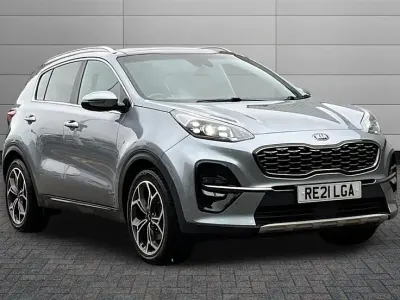 Begagnad Kia Sportage GT-Line S 180 HK (132 kW) 2021 Silver SUV