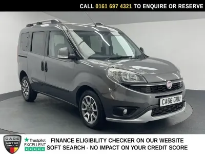Używany Fiat Doblò Trekking 95 KM (69 kW) 2016 Szary Minivan