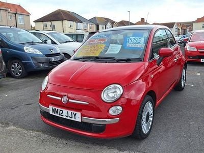 Used Fiat 500 Lounge 69 HP (50 kW) 2012 Red Hatchback