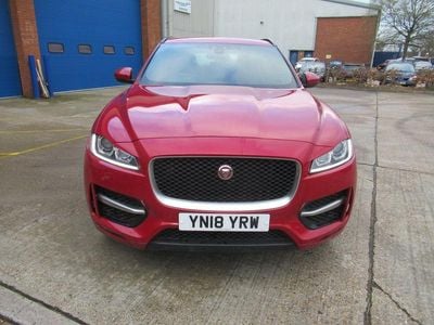 Used Jaguar F-Pace R-Sport 2018 Red SUV