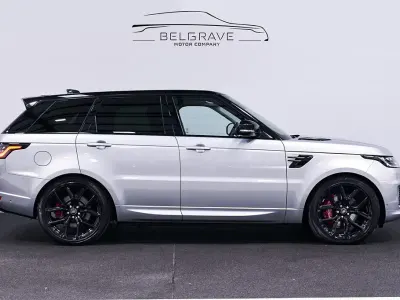Used Land Rover Range Rover Sport HSE Dynamic 400 HP (294 kW) 2021 Silver SUV