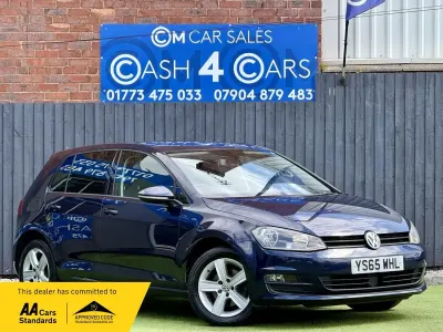 Used VW Golf VII Match 2015 Blue Hatchback
