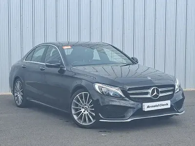 Used Mercedes C200 AMG Line Premium Plus 184 HP (135 kW) 2017 Black Coupe
