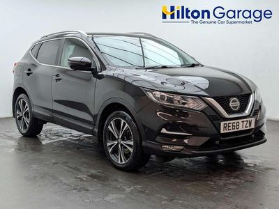 Used Nissan Qashqai N-Connecta 160 HP (117 kW) 2018 Black SUV