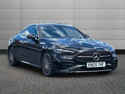 Used Mercedes CLE300 AMG Line Premium 280 HP (205 kW) 2025 Black Coupe