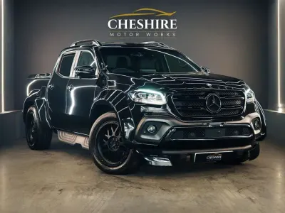 Used Mercedes X250 2018 Black Pickup