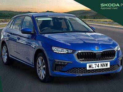 Used Skoda Scala SE L 115 HP (84 kW) 2024 Race blue metallic Hatchback