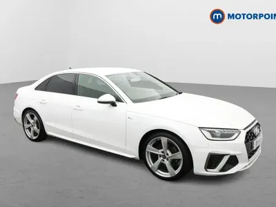 Used Audi A4 S-Line 2022 White Sedan