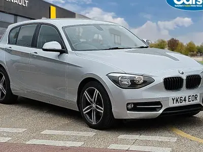 Used BMW 116 Sport Line 116 HP (85 kW) 2014 Silver Hatchback