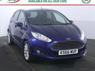 Used Ford Fiesta Titanium X 101 HP (74 kW) 2017 Blue Hatchback