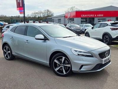 Used Volvo V40 R-Design 152 HP (111 kW) 2018 Silver Hatchback