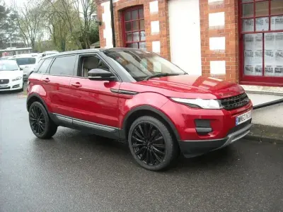 Used Land Rover Range Rover evoque Pure 2013 Red SUV