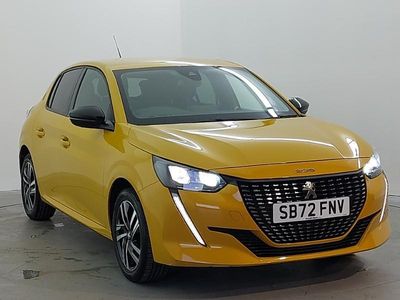 Used Peugeot 208 Allure+ 100 HP (73 kW) 2023 Yellow Hatchback