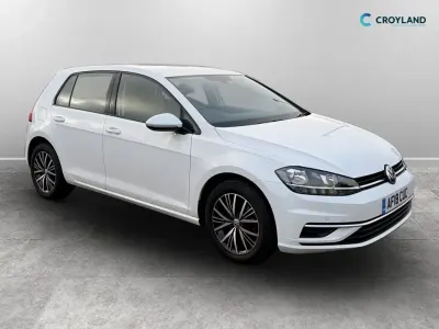 Używany VW Golf VII SE 110 KM (80 kW) 2018 Biały Hatchback