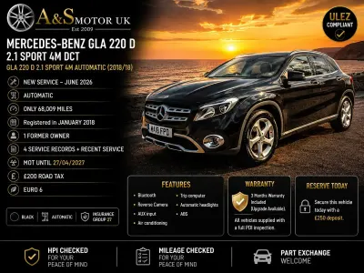 Used Mercedes GLA220