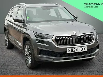 Used Skoda Kodiaq SE L Executive 147 HP (108 kW) 2024 Graphite grey metallic SUV