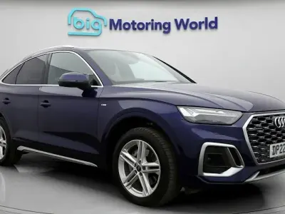Used Audi Q5 Sportback S-Line 204 HP (150 kW) 2022 Blue SUV