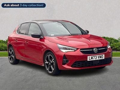 Used Vauxhall Corsa Ultimate 100 HP (73 kW) 2023 Red Hatchback
