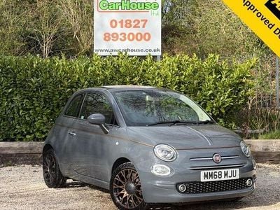 Used Fiat 500 Collezione 69 HP (50 kW) 2018 Grey Hatchback