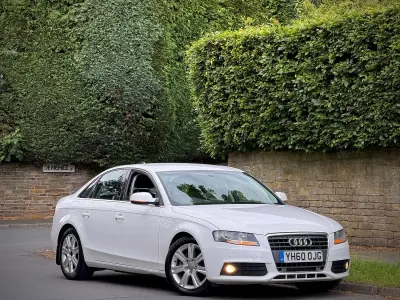 Used Audi A4 Design 136 HP (100 kW) 2010 White Sedan