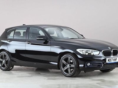 Used BMW 116 Sport Line 116 HP (85 kW) 2017 Black Hatchback