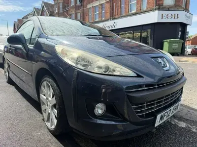 Used Peugeot 207 CC Allure 2012 Blue Cabriolet