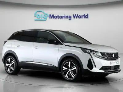 Used Peugeot 3008 GT-line 130 HP (95 kW) 2022 White SUV