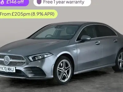 Used Mercedes A250 AMG line 218 HP (160 kW) 2020 Grey Sedan