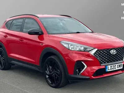 Used Hyundai Tucson N Line 177 HP (130 kW) 2020 Red SUV