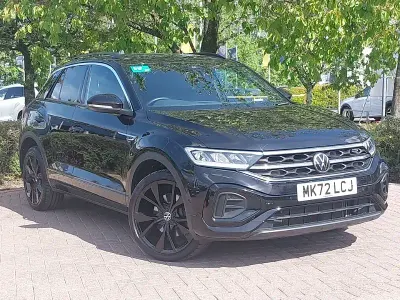 Usado VW T-Roc R-line 150 HP (110 kW) 2022 Preto SUV