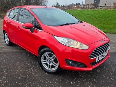 Red Used 2014 Ford Fiesta Zetec Hatchback | £3,295 (Good price)