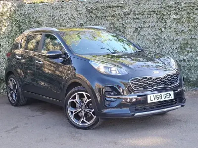 Begagnad Kia Sportage GT-Line 130 HK (95 kW) 2018 Svart SUV