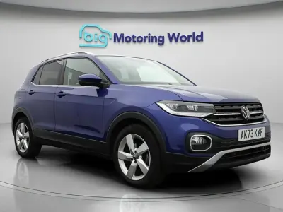 Used VW T-Cross SEL 110 HP (80 kW) 2023 Blue SUV