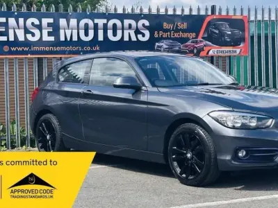 Begagnad BMW 116 Sport Line 116 HK (85 kW) 2016 Grå Halvkombi