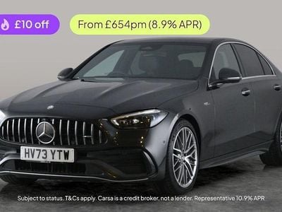 Grey Used 2023 Mercedes C43 AMG Premium Sedan | £38,173 (Super price)