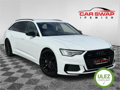 Used Audi A6 Black Edition 2021 White Estate
