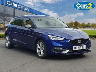 Second-hand Seat Leon FR 2021 Albastru Hatchback