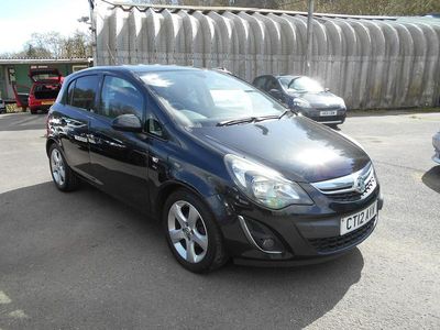 Used Vauxhall Corsa 2012 Black Hatchback