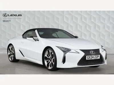 Used Lexus LC 500 Sport Line 2024 White Cabriolet