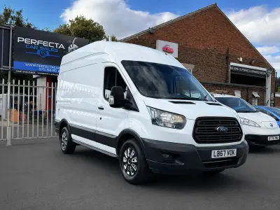 Used Ford Transit 130 HP (95 kW) 2018 White Van