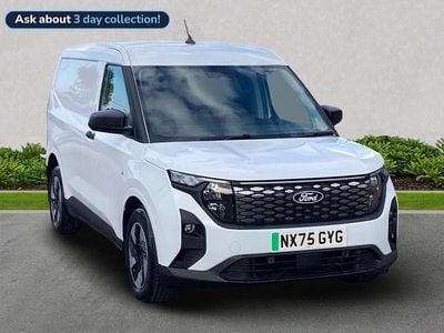 White New 2025 Ford E-Transit Trend Van | £21,500 (Fair price)