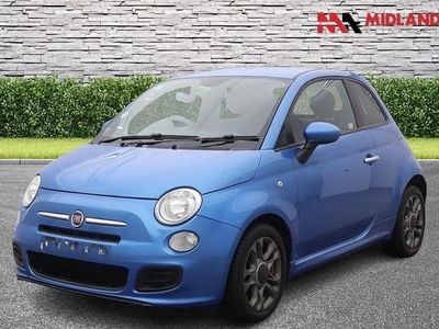 Used Fiat 500 S 69 HP (50 kW) 2014 Blue Hatchback
