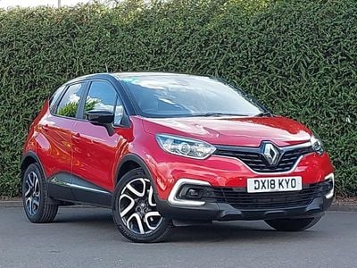 Second-hand Renault Captur Dynamique 120 CP (88 kW) 2018 Roșu SUV