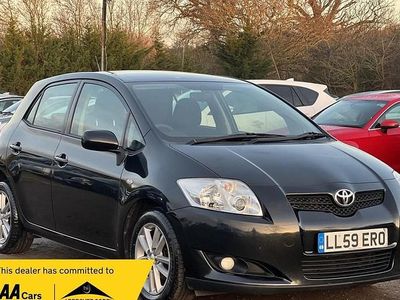 Used Toyota Auris 124 HP (91 kW) 2009 Black Hatchback