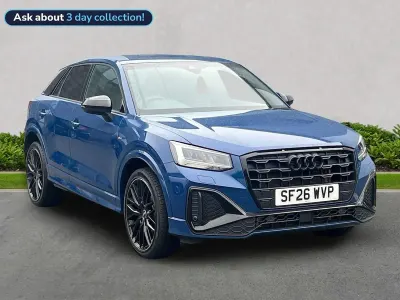 Used Audi Q2 Black Edition 150 HP (110 kW) 2026 Blue SUV